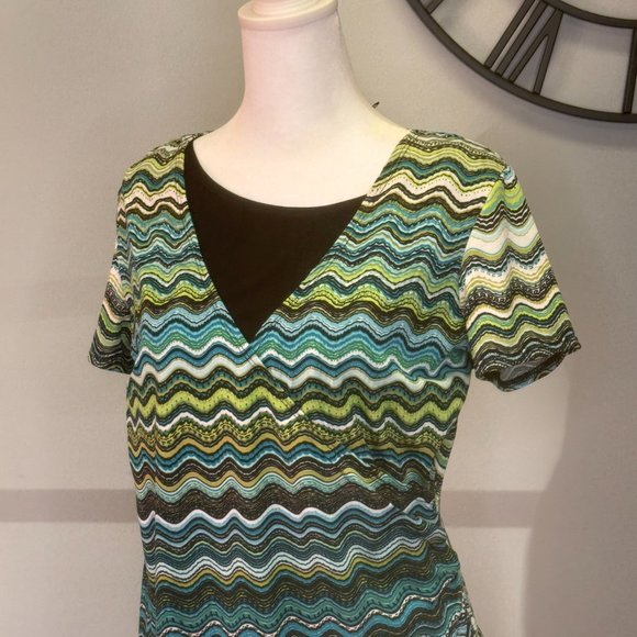 Summer Dress - Shades of Blue/Green - Picture 7 of 8